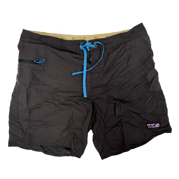 Patagonia Other - Patagonia Mens Wavefarer Boardshorts 38 Black 8 Inch Inseam